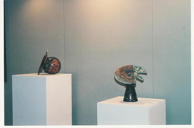 Scultura e Design in Raku  Tivoli  2001 05.jpg